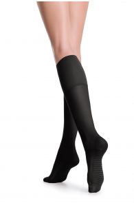 RELAX 20DEN black knee-highs | Sokisahtel