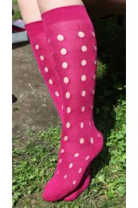 EXPRESSION pink knee highs  