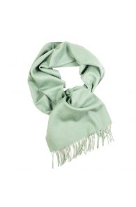Alpaca wool light green scarf | Sokisahtel