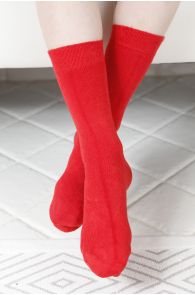 Детские носки красного цвета THOMAS | Sokisahtel