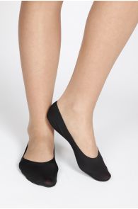 BRESCIA black footies for women