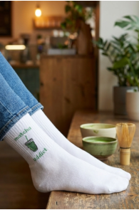 Matcha ADDICT cotton socks | Sokisahtel
