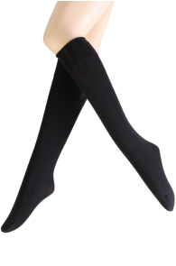 ALANA black knee-highs | Sokisahtel