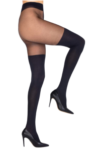 ALEXA black tights for women | Sokisahtel