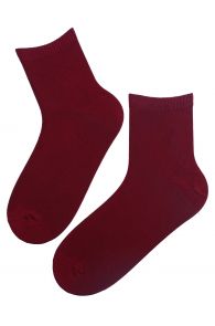ALEX bordeaux viscose socks for men | Sokisahtel