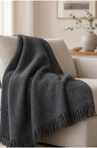 Alpakavillane säbruline hall pleed | Sokisahtel