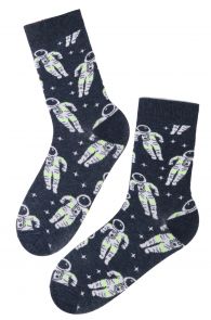 ASTRONAUT cotton socks for space lover | Sokisahtel