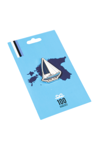 EST TALLINN purjekaga mereteemaline rinnamärk | Sokisahtel