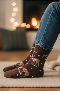 BAMBY meriinovillased kitsekestega sokid lastele | Sokisahtel