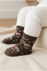 BAMBY meriinovillased kitsekestega sokid beebidele | Sokisahtel