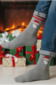 BERNARD hallid jõuluvanaga puuvillased sokid | Sokisahtel