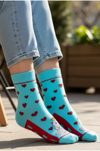 BEST MOM puuvillased emadepäeva sokid karudega MOMMY | Sokisahtel