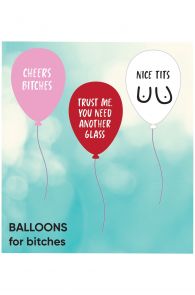 BITCHES balloons 3 pack | Sokisahtel