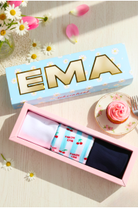 PARIM EMA kinkekarp 3 sokipaariga BURDA | Sokisahtel