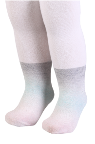 CALY white cotton tights for babies | Sokisahtel