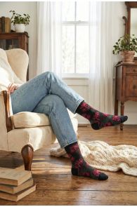 Pierre Mantoux ADENA roosa mustriga sokid | Sokisahtel