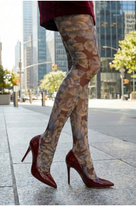 Pierre Mantoux CAMPIONI floral tights | Sokisahtel