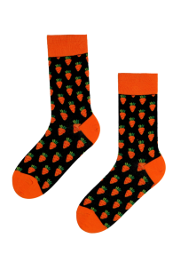 CARROT cotton socks with carrots | Sokisahtel