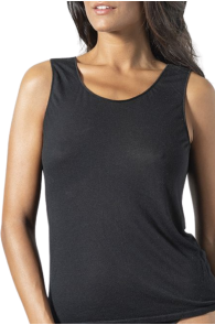 CASHMERE black top without sleeves | Sokisahtel