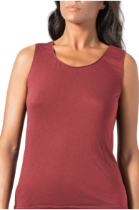 CASHMERE bordoopunane käisteta top | Sokisahtel