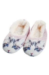 KITTEN light pink slippers for women | Sokisahtel