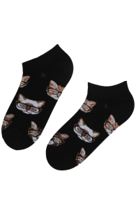 CAT BOY low-cut socks with cats | Sokisahtel