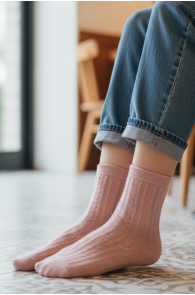 CELESTE roosad pehmed sokid | Sokisahtel
