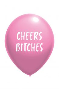 CHEERS BITCHES balloon | Sokisahtel