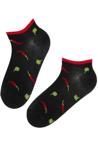 CHILLI black low-cut socks | Sokisahtel