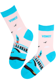 Хлопковые носки с видом на каналы CITY SOCKS VENICE | Sokisahtel