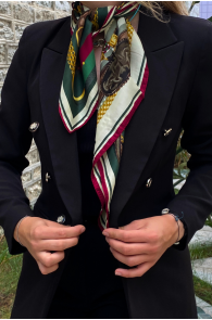 COMO green colorful neckerchief
