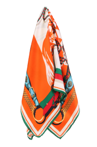 COMO orange colourful neckerchief 