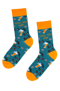 COOL ASS DAD message cotton socks for Father's Day | Sokisahtel