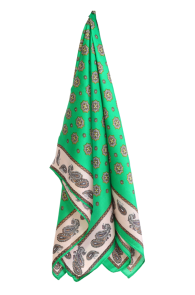 CROTONE green neckerchief | Sokisahtel