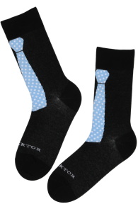 DIREKTOR black cotton socks | Sokisahtel