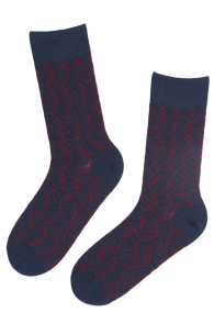 Пикантные носки тёмно-синего цвета для мужчин DODO - детям до 18 запрещено! | Sokisahtel