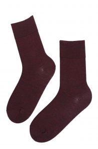 Женские носки бордового цвета из мериносовой шерсти DOORA | Sokisahtel