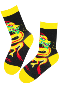 DRAGON 2024 year of the dragon cotton socks