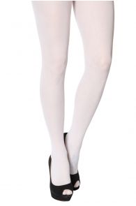 ECOCARE 3D 40DEN white recycled women's tights | Sokisahtel