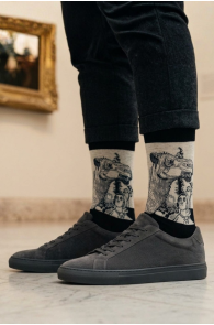 Eduard Wiiralt BERBER GIRL cotton art socks | Sokisahtel