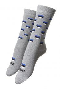 HOME grey cotton socks for women | Sokisahtel