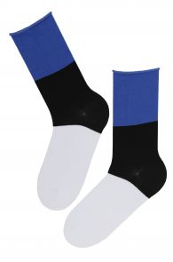 EESTI cotton socks in the colours of the Estonian flag | Sokisahtel