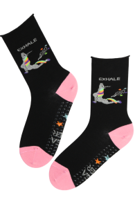 EXHALE anti-slip cotton socks | Sokisahtel