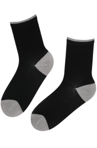 FLABIA black cotton socks | Sokisahtel