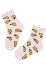 FRUIT taco cotton socks for kids | Sokisahtel