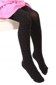 GAIA black tights for kids | Sokisahtel