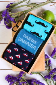 RICHARD parim vanaisa kinkekarp 3 sokipaariga | Sokisahtel