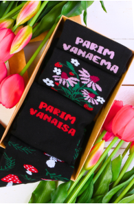 PARIM VANAISA ja VANAEMA gift box with 2 pairs of socks