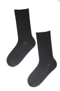 HANS dark grey merino socks for men | Sokisahtel