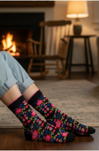 Хлопковые носки HILLE | Sokisahtel